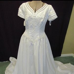 Vintage Sailor Type Wedding Dress